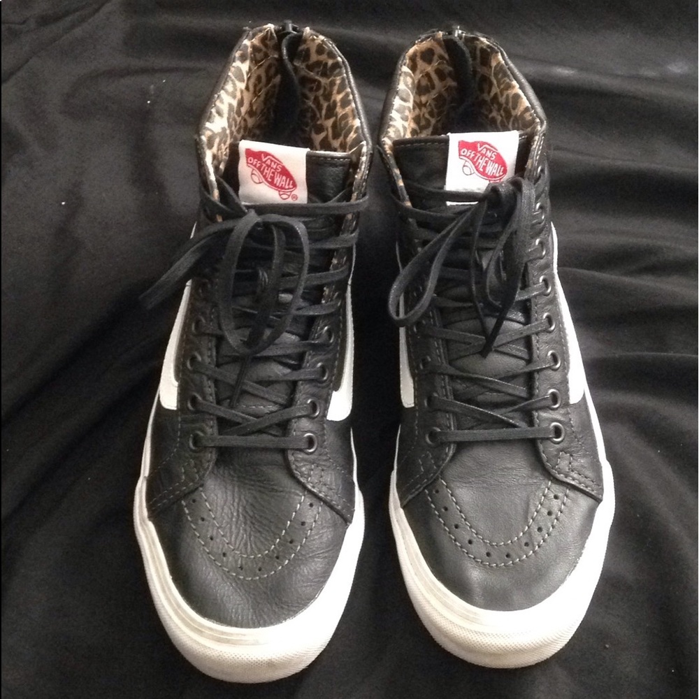 Leather Vans